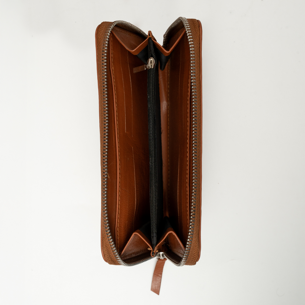 Elegance Ladies Wallet Brown