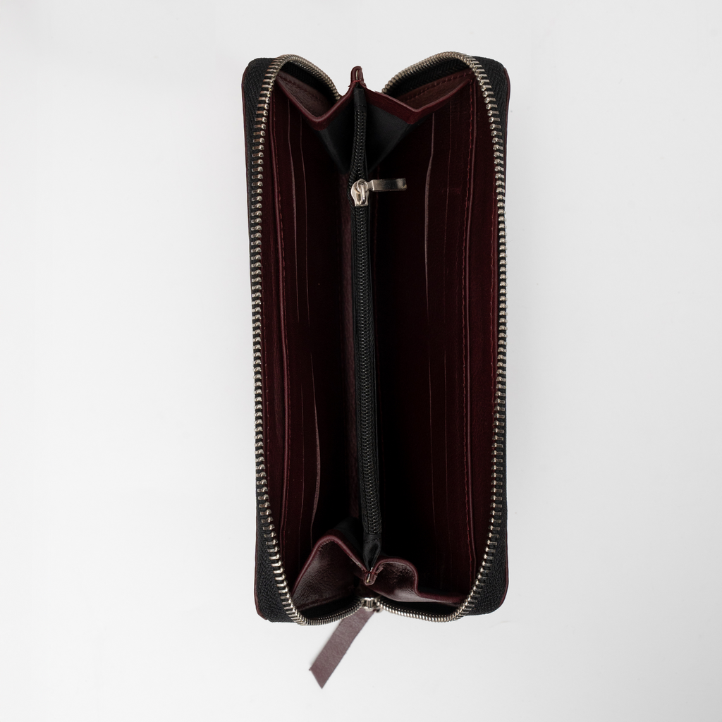 Elegance Ladies Wallet Maroon