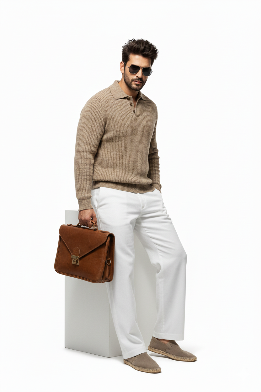 Atlas unisex Crossbody Brown