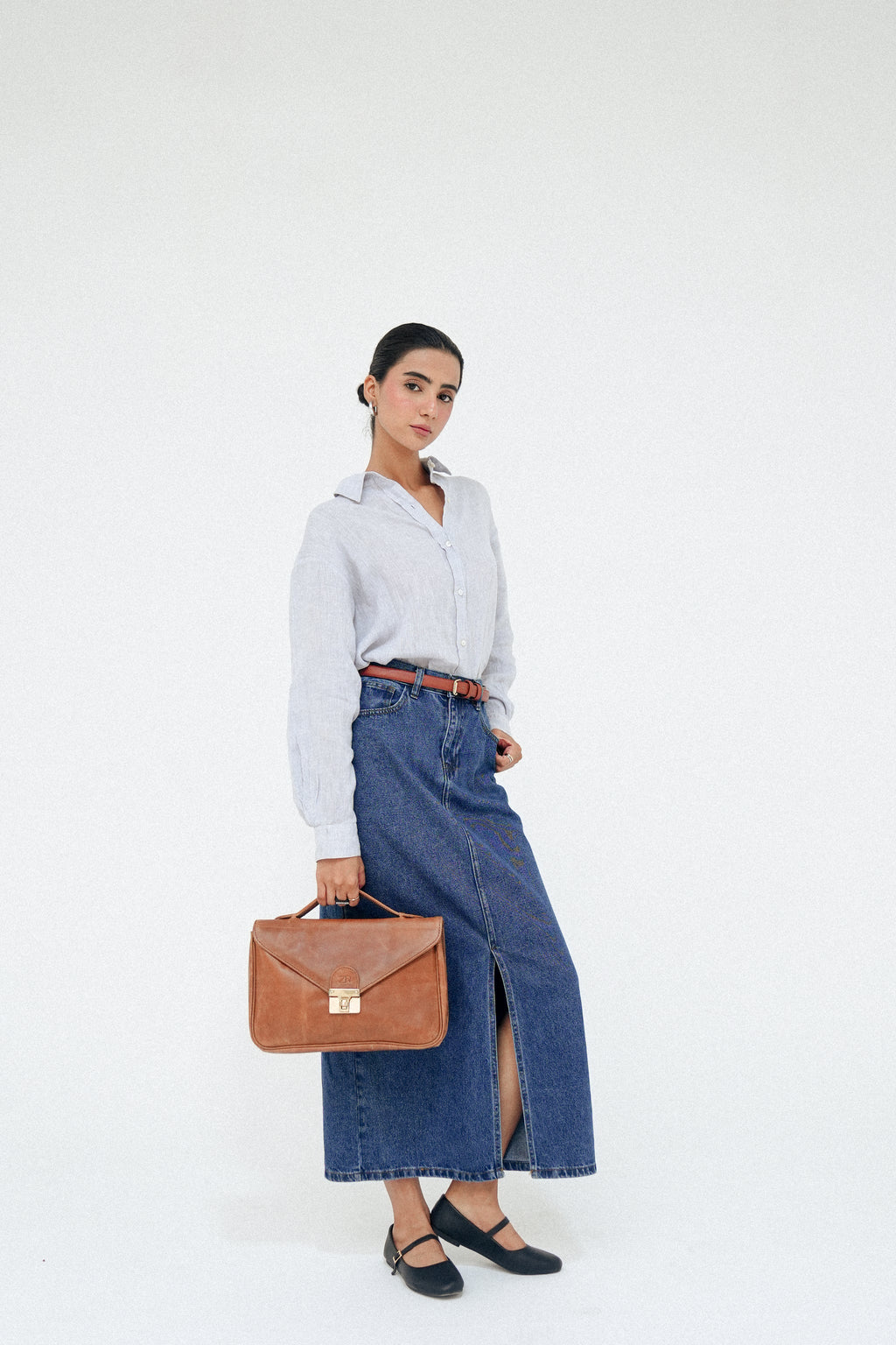 Atlas unisex Crossbody Brown