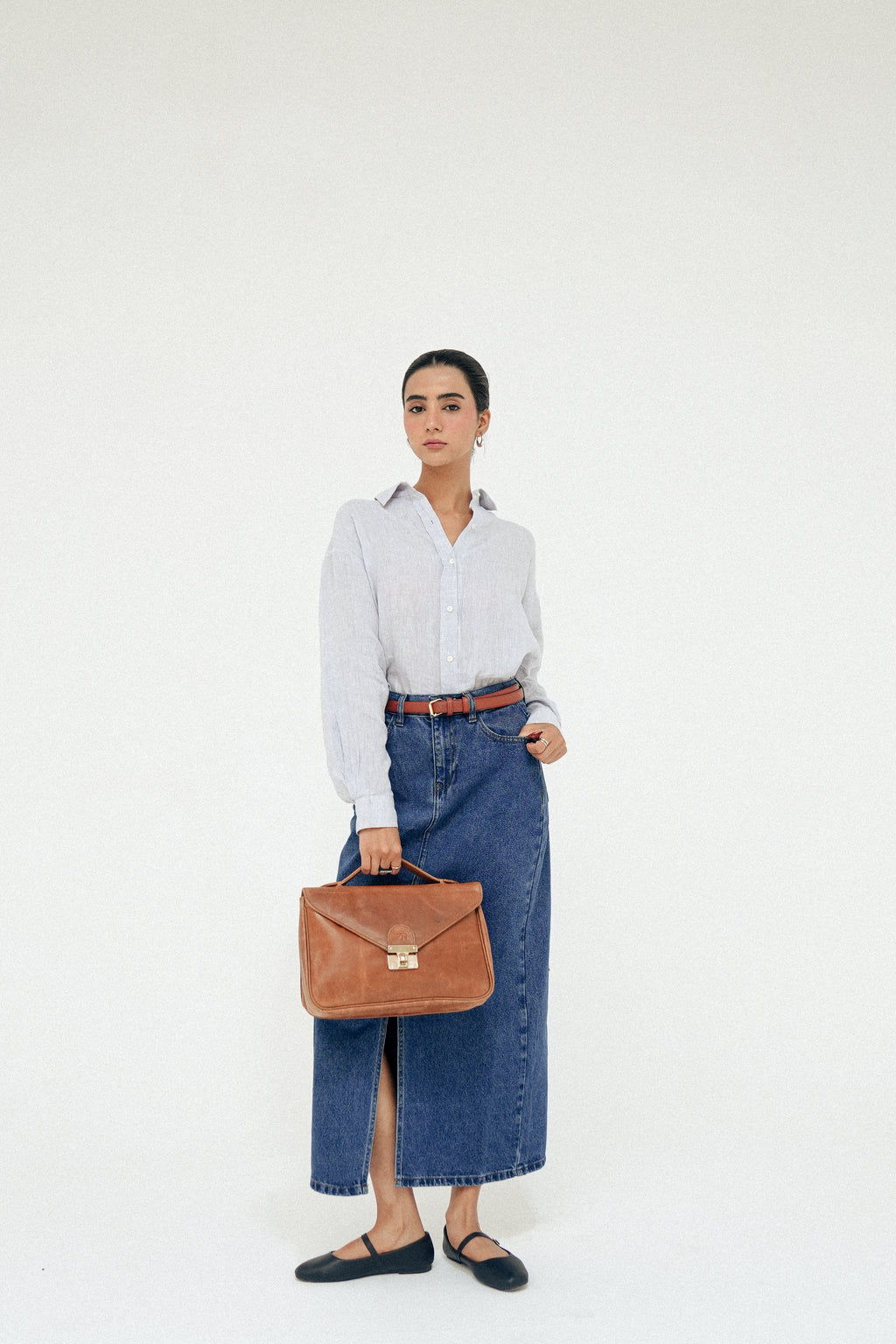 Atlas unisex Crossbody Brown