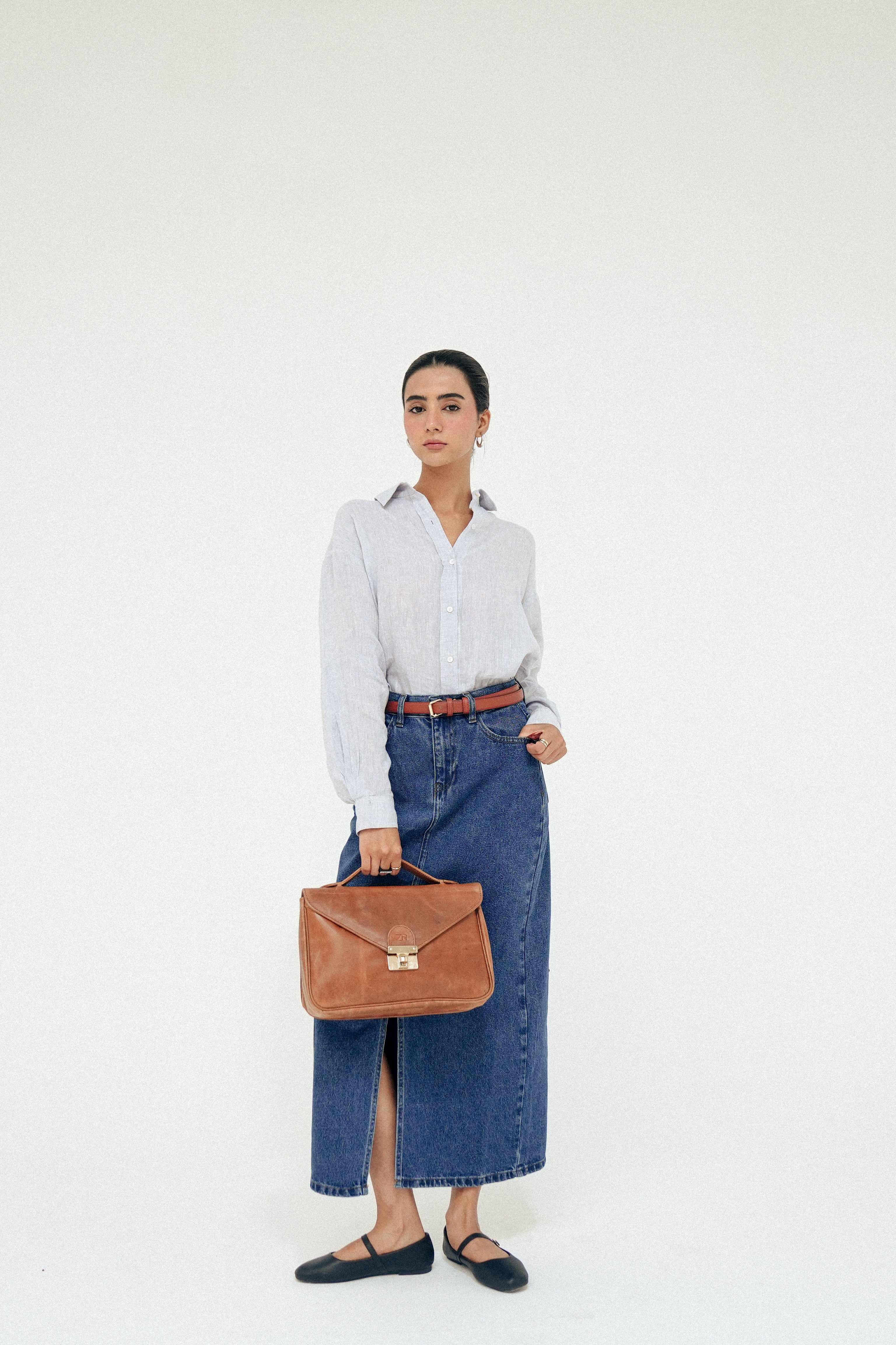 Atlas unisex Crossbody Brown